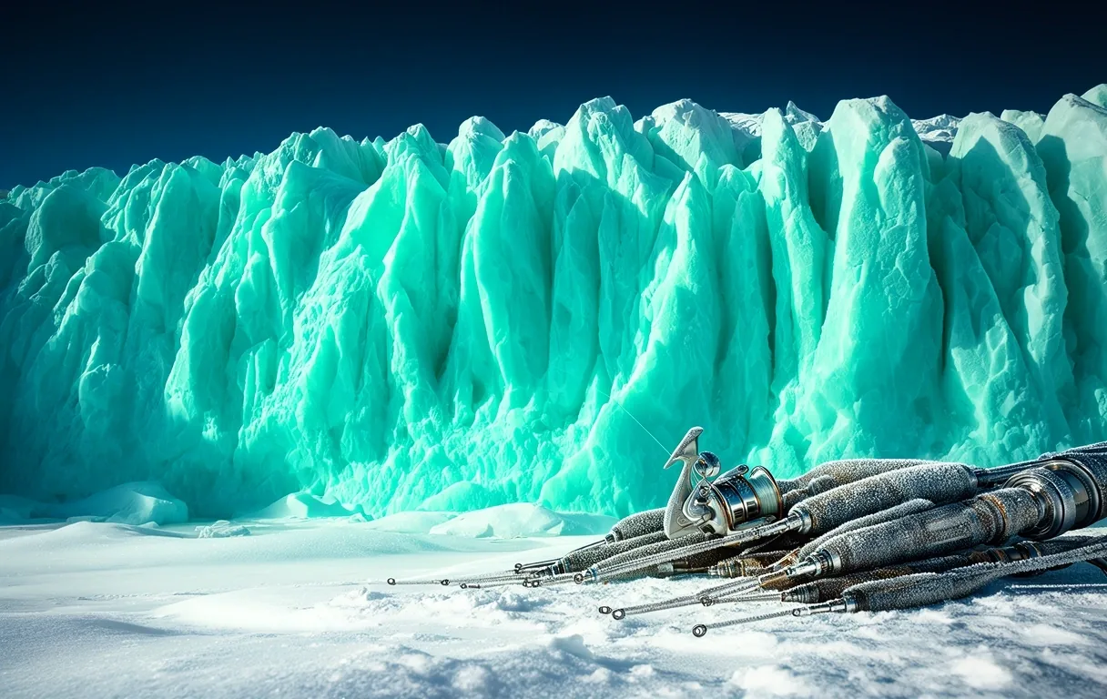 Glacier wall